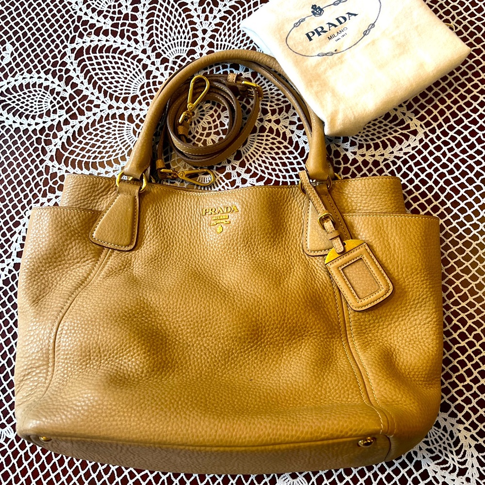Prada leather Tote